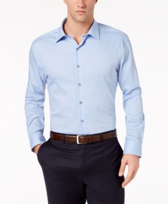 mens fitted dress shirts